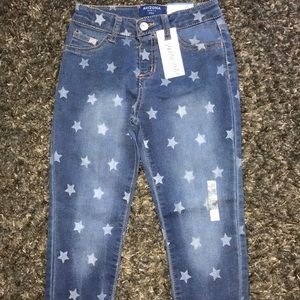 Super soft jeans with stars
